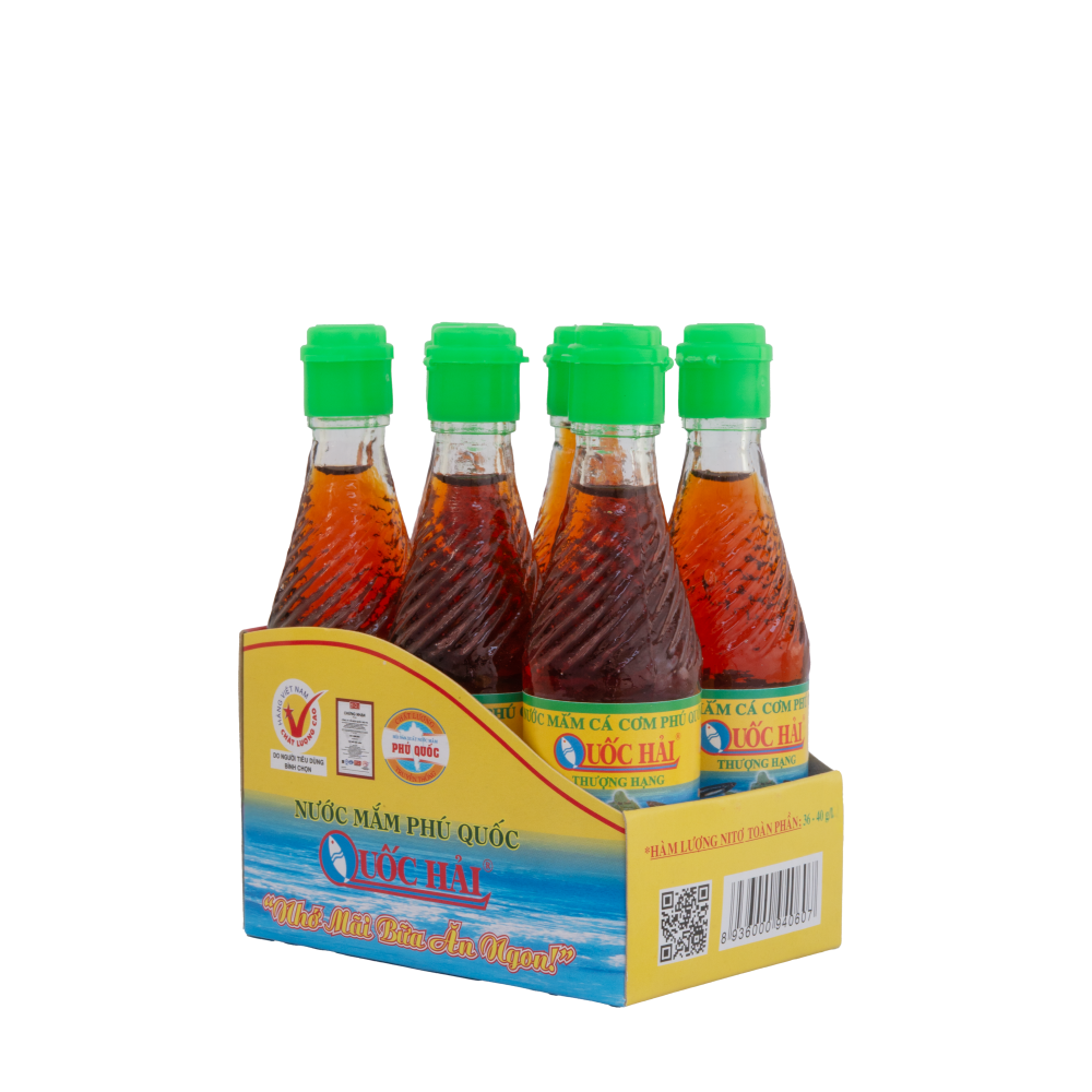 Block 6 Chai Nước Mắm Quốc Hải Thượng Hạng 50ml