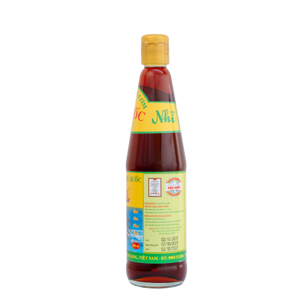 Nước Mắm Quốc Hải Chai 500ml Đặc Biệt