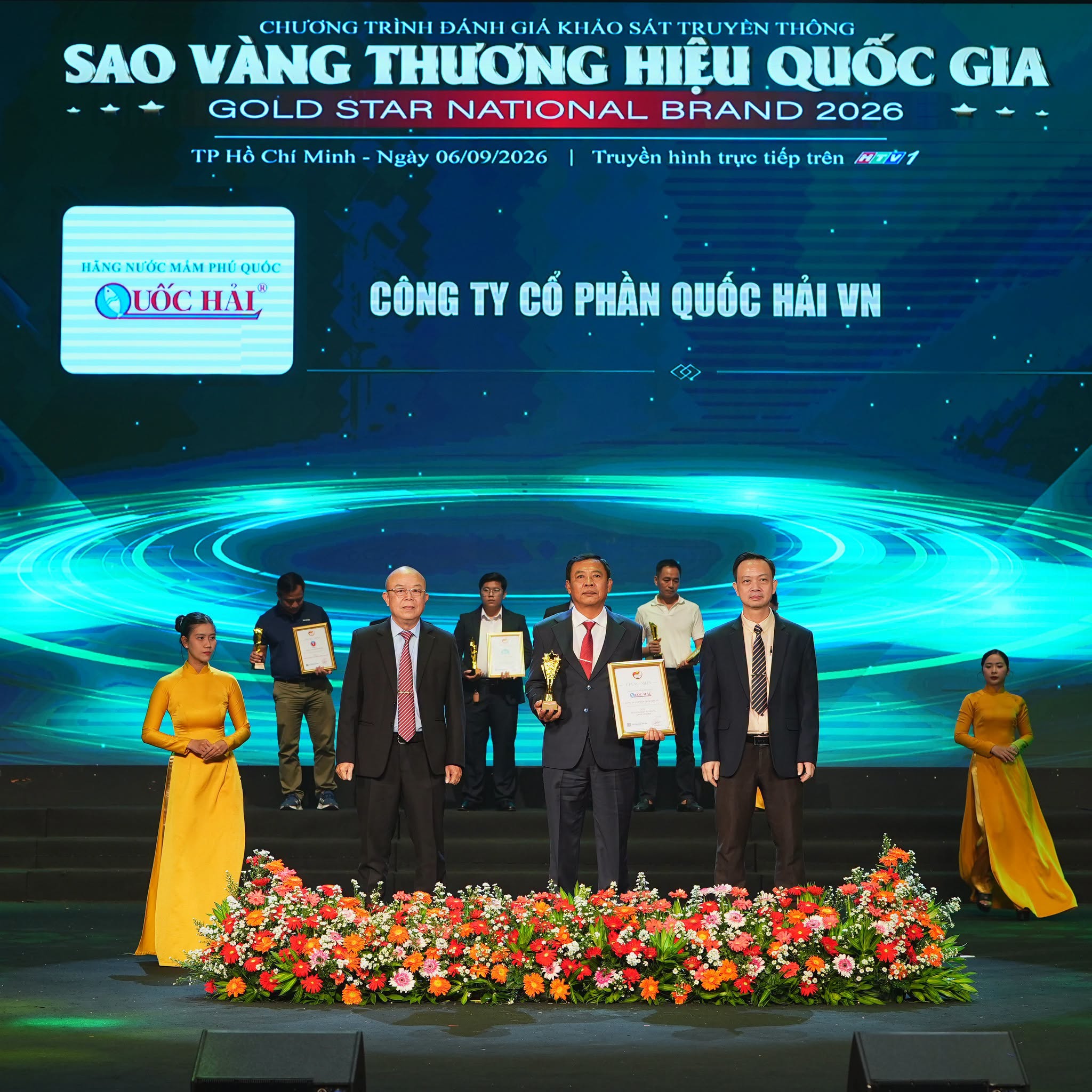 Nước mắm Quốc Hải đạt danh hiệu Sao Vàng 2026