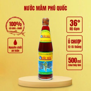 NƯỚC MẮM CÁ CƠM NHĨ QUỐC HẢI CHAI 500ML - ĐẶC BIỆT