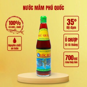 NƯỚC MẮM CÁ CƠM NHĨ QUỐC HẢI CHAI 700ML - THƯỢNG HẠNG